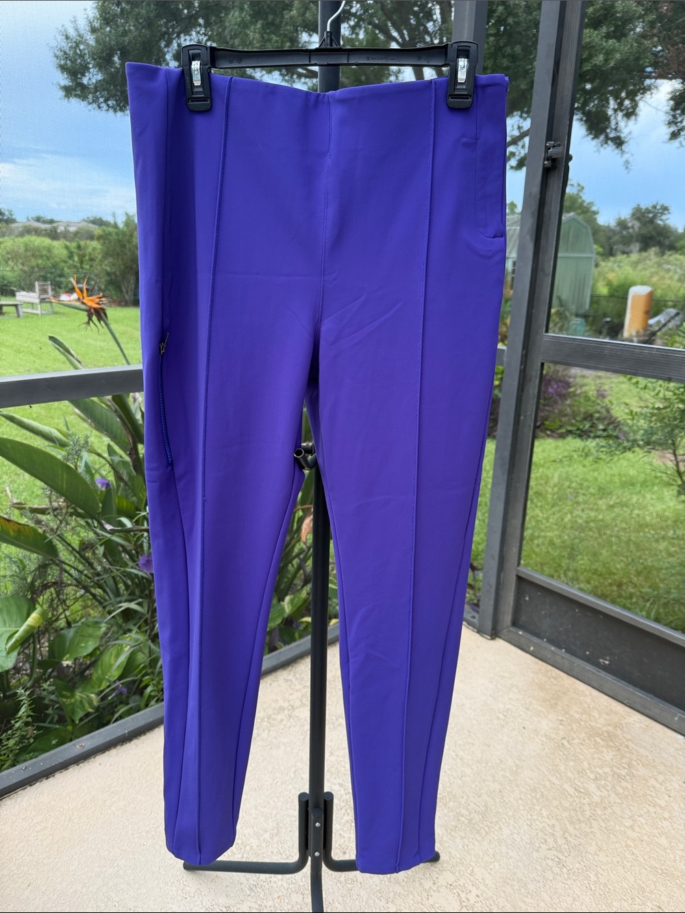 Athleta glacier snow skinny pants Bold Purple High-Rise Slim Leg